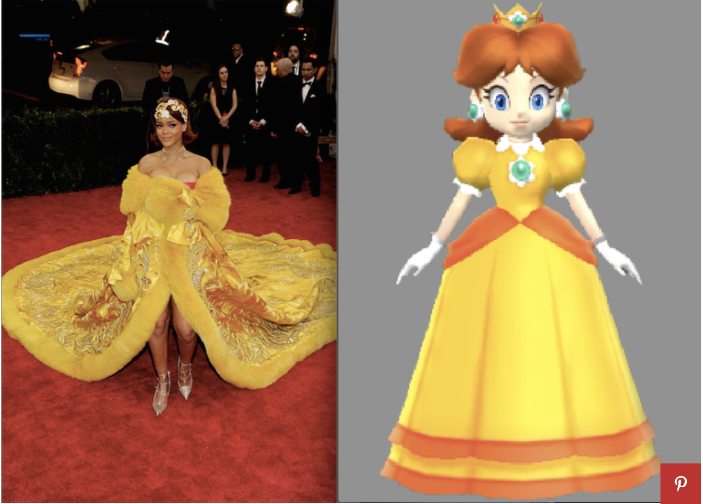 7 photos de Rihanna cosplay dans l'univers de mario 7 photos de Rihanna cosplay dans l'univers de mario